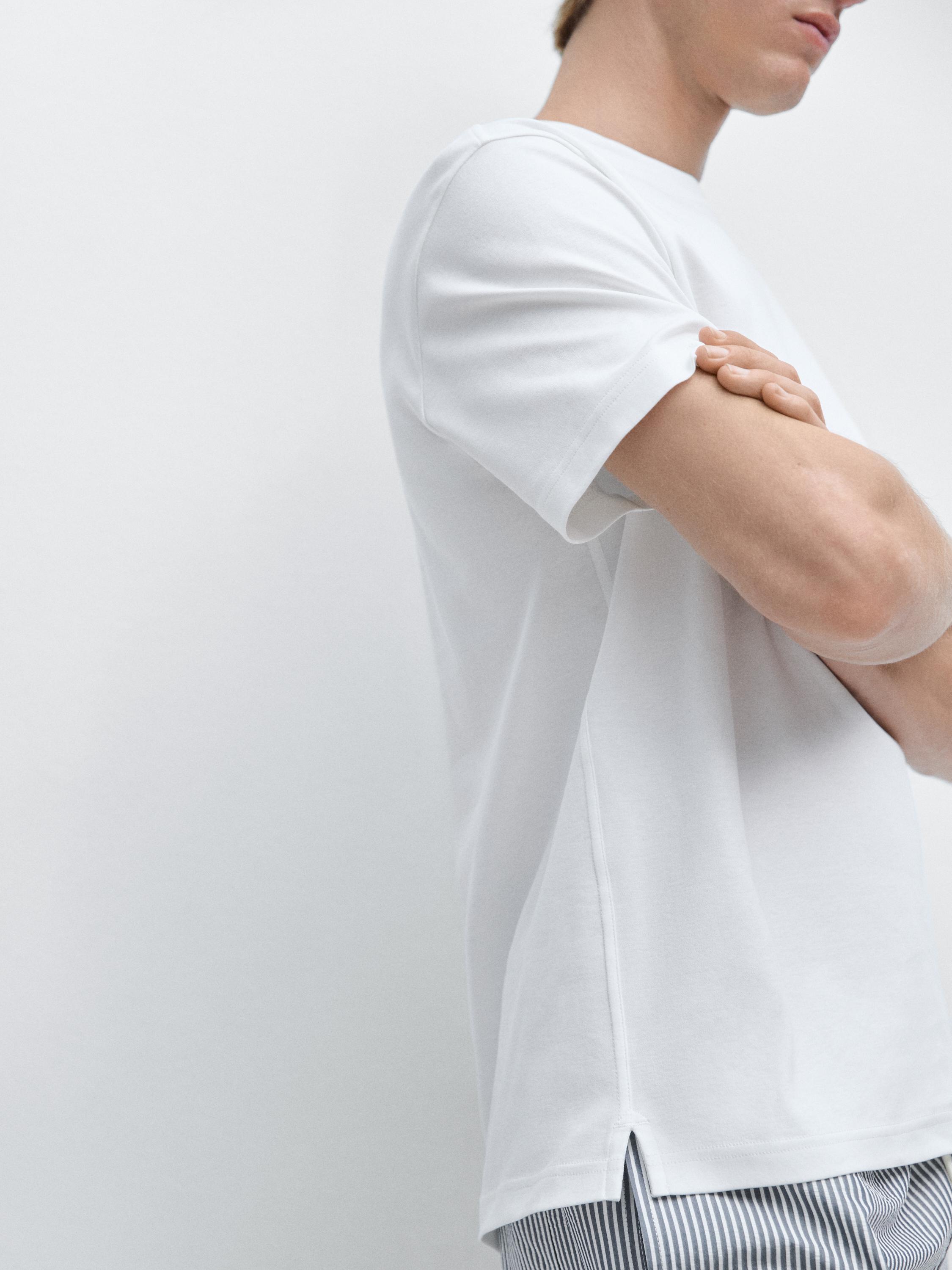 T-shirt manches courtes 100 % coton